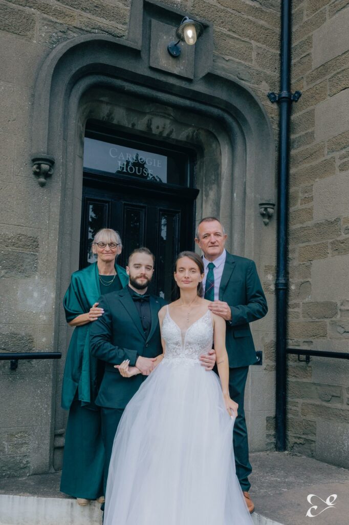 Mariage de Marie et Cédric, Carlogie House, Carnoustie, Écosse — Éternel Capture
