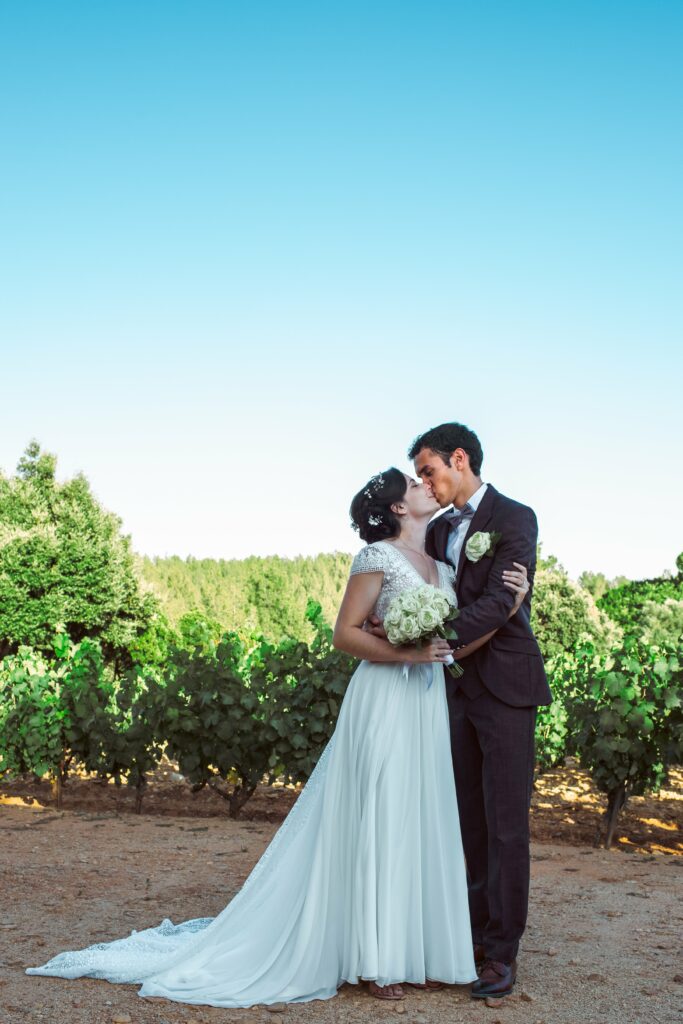 Mariés dans les vignes